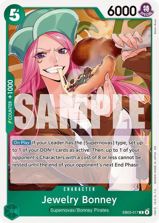 Jewelry Bonney-Extra Booster: One Piece Heroines Edition-R-Foil