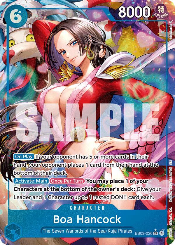 Boa Hancock (Alternate Art)-Extra Booster: One Piece Heroines Edition-SR-Foil