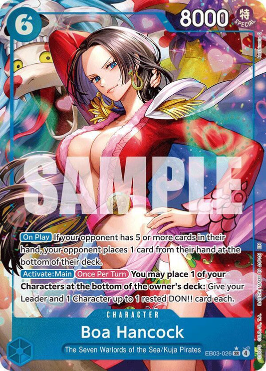 Boa Hancock (Alternate Art)-Extra Booster: One Piece Heroines Edition-SR-Foil