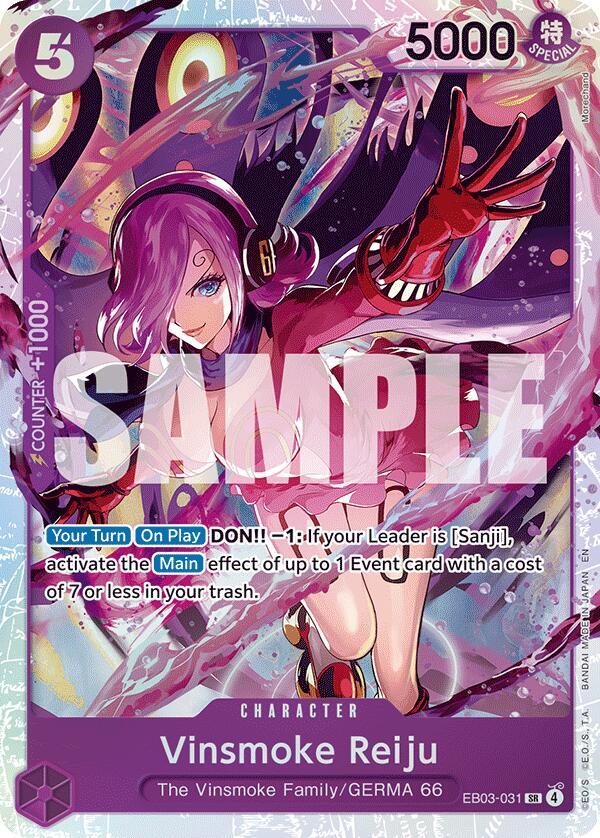 Vinsmoke Reiju-Extra Booster: One Piece Heroines Edition-SR-Foil
