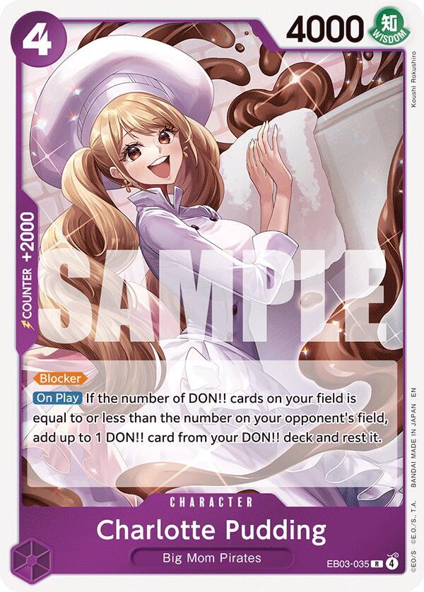 Charlotte Pudding-Extra Booster: One Piece Heroines Edition-R-Foil