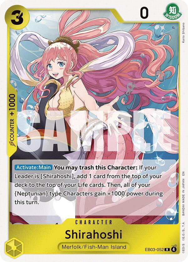 Shirahoshi-Extra Booster: One Piece Heroines Edition-R-Foil