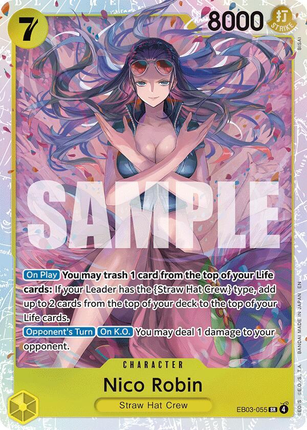 Nico Robin (055)-Extra Booster: One Piece Heroines Edition-SR-Foil