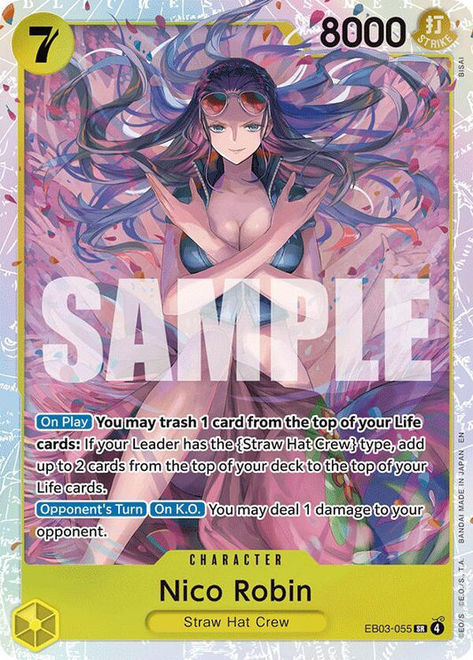 Nico Robin (055)-Extra Booster: One Piece Heroines Edition-SR-Foil