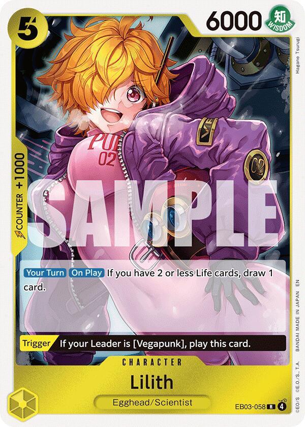 Lilith-Extra Booster: One Piece Heroines Edition-R-Foil