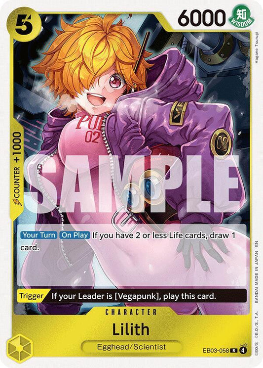 Lilith-Extra Booster: One Piece Heroines Edition-R-Foil