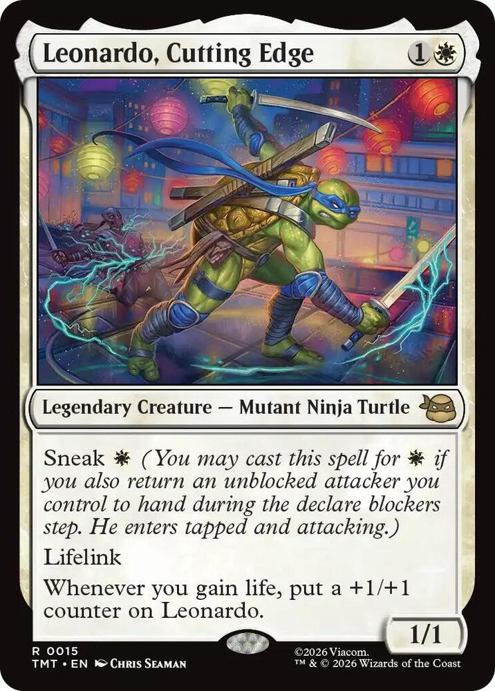 Leonardo, Cutting Edge-Teenage Mutant Ninja Turtles-R-Normal