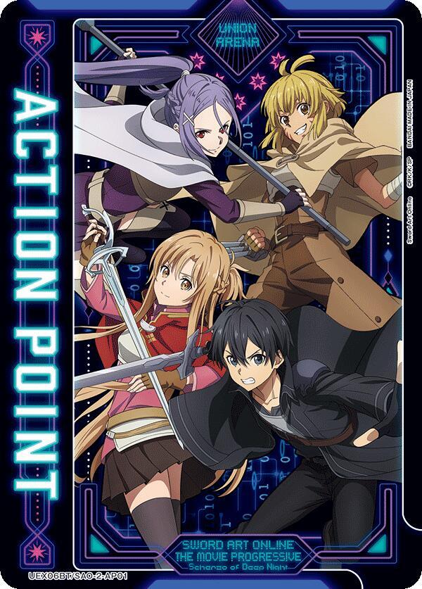 Action Point Card (AP01)-UEX06BT: Sword Art Online Vol.2-Action Point-Normal