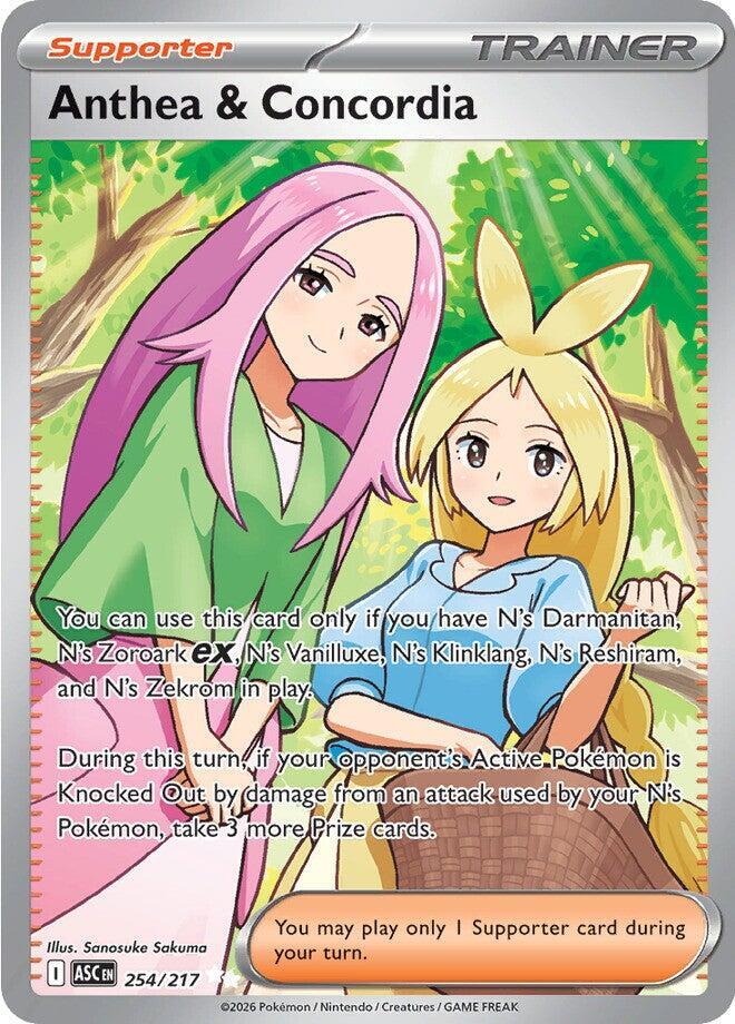 Anthea & Concordia - 254/217-ME: Ascended Heroes-Ultra Rare-Holofoil