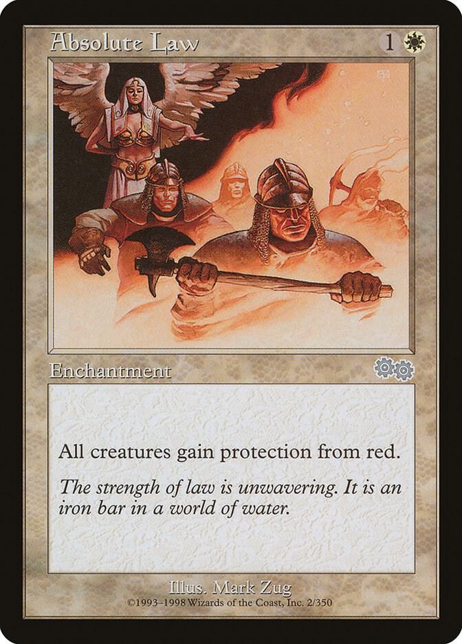 Absolute Law-Urza's Saga-U-Normal