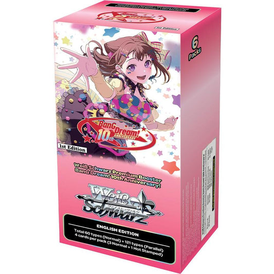 BanG Dream! 10th Anniversary! Premium Booster Display-BanG Dream! 10th Anniversary! Premium Booster--Normal