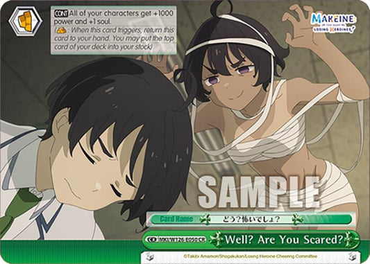 Well? Are You Scared?-Makeine: Too Many Losing Heroines!-Climax Rare-Normal