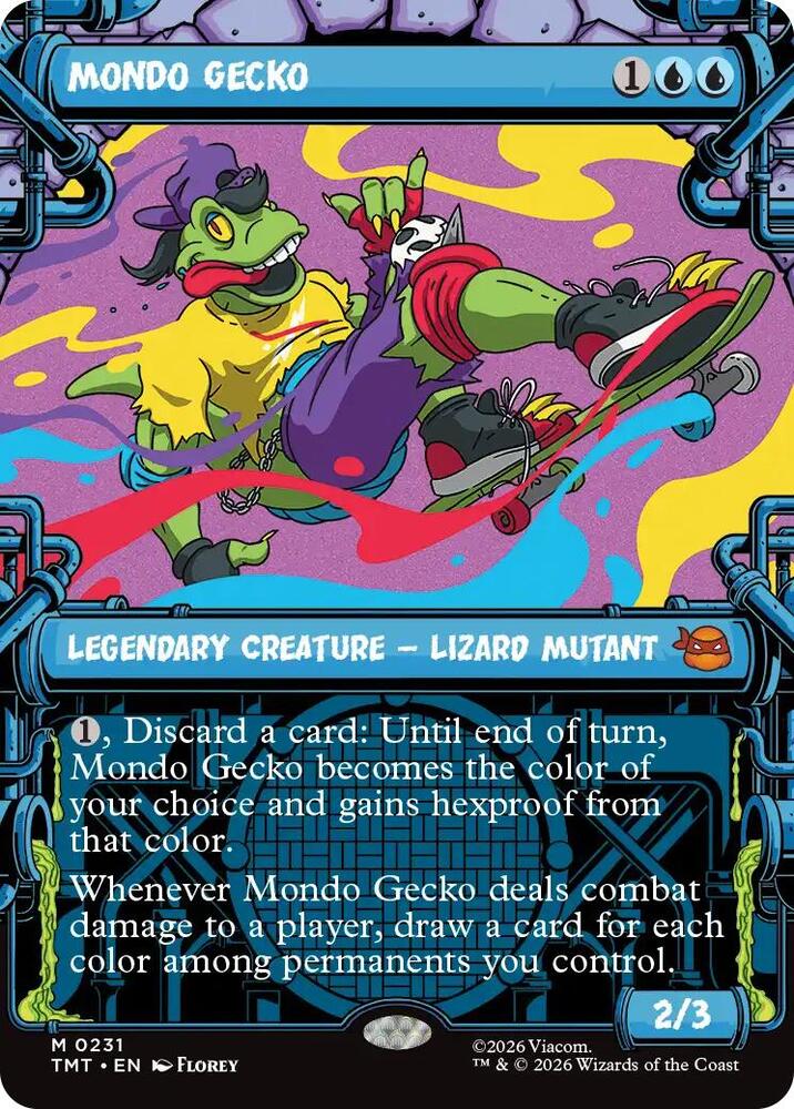 Mondo Gecko (Showcase)-Teenage Mutant Ninja Turtles-M-Normal
