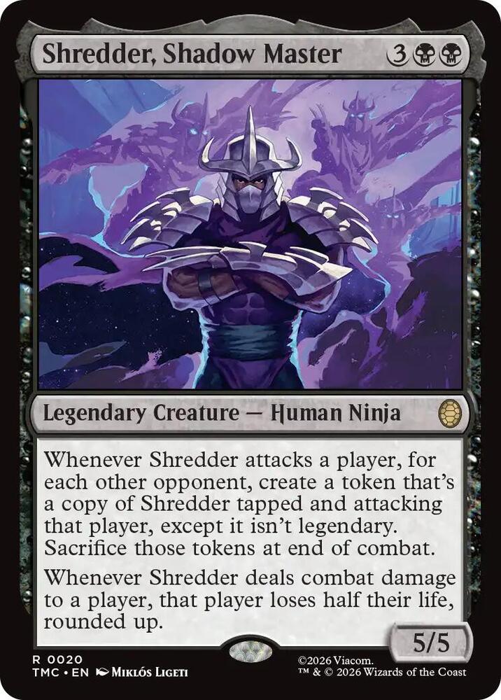 Shredder, Shadow Master-Commander: Teenage Mutant Ninja Turtles-R-Normal