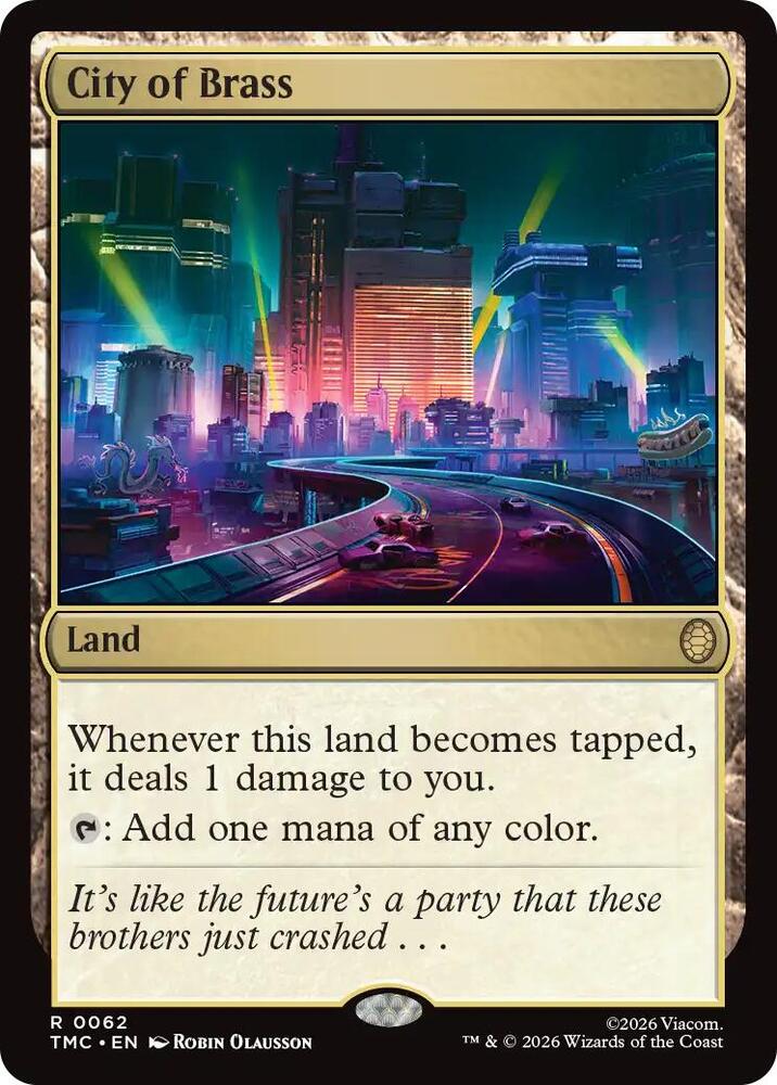 City of Brass-Commander: Teenage Mutant Ninja Turtles-R-Normal