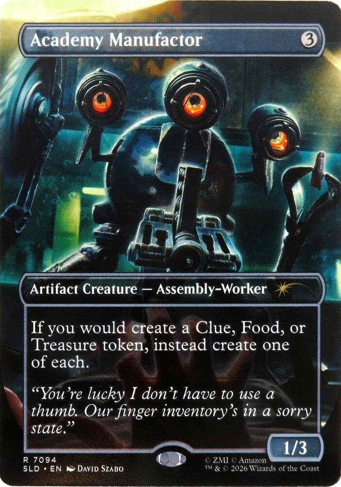 Academy Manufactor (7094)-Secret Lair Drop Series-R-Normal