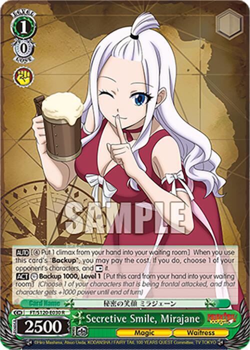 Secretive Smile, Mirajane-FAIRY TAIL 100 YEARS QUEST-Rare-Normal