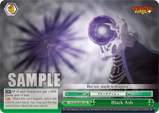 Black Ash-FAIRY TAIL 100 YEARS QUEST-Climax Rare-Normal