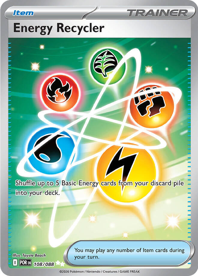 Energy Recycler-ME03: Perfect Order-Ultra Rare-Holofoil