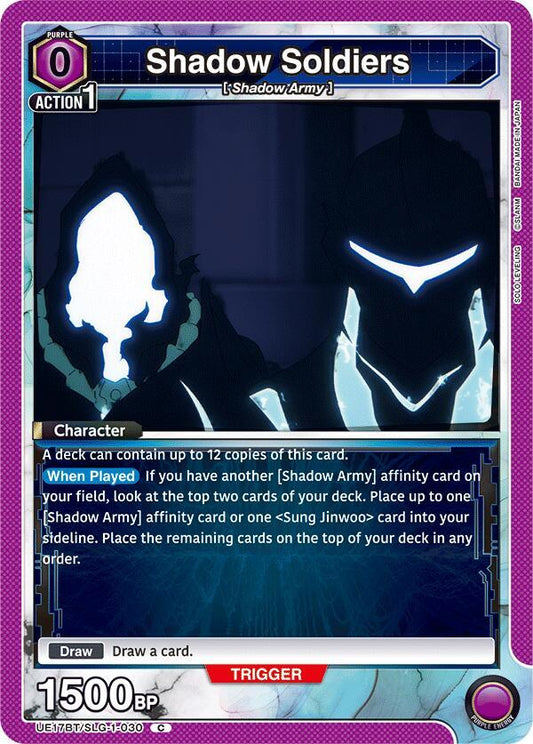 Shadow Soldiers (Box Topper Foil)-UE17BT: SOLO LEVELING-Common-Foil