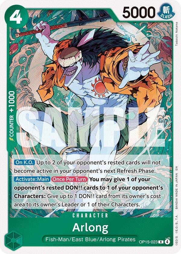 Arlong-Adventure on Kami's Island-R-Foil