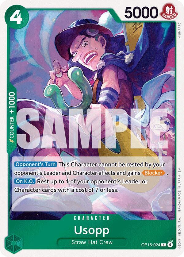 Usopp-Adventure on Kami's Island-R-Foil