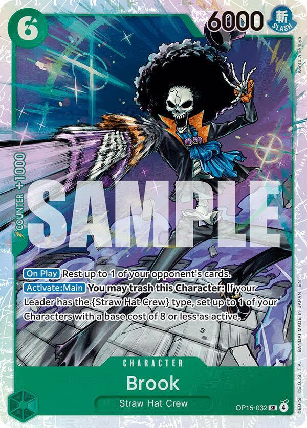 Brook (OP15-032)-Adventure on Kami's Island-SR-Foil