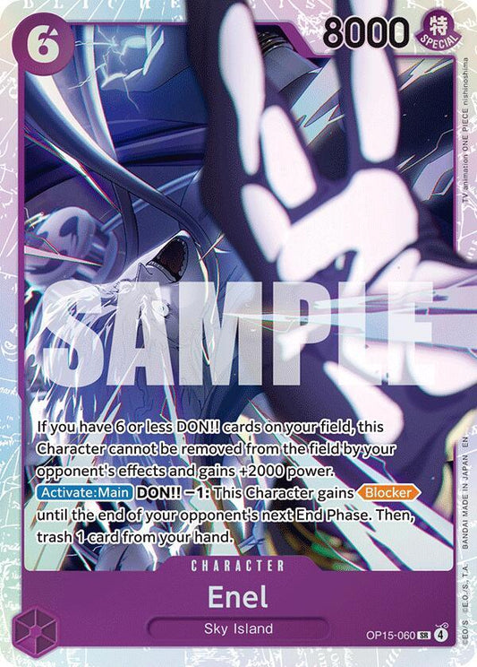 Enel (OP15-060)-Adventure on Kami's Island-SR-Foil