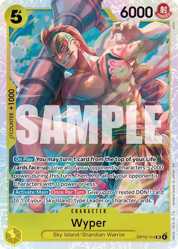 Wyper-Adventure on Kami's Island-SR-Foil