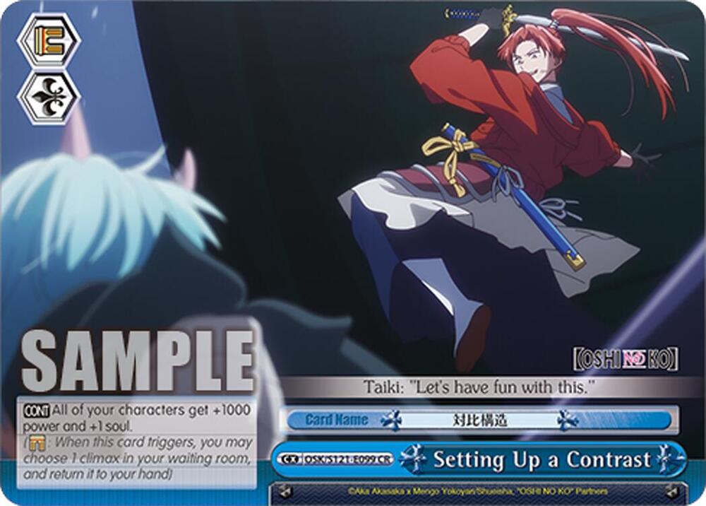 Setting Up a Contrast-[OSHI NO KO] Vol.2-Climax Rare-Normal