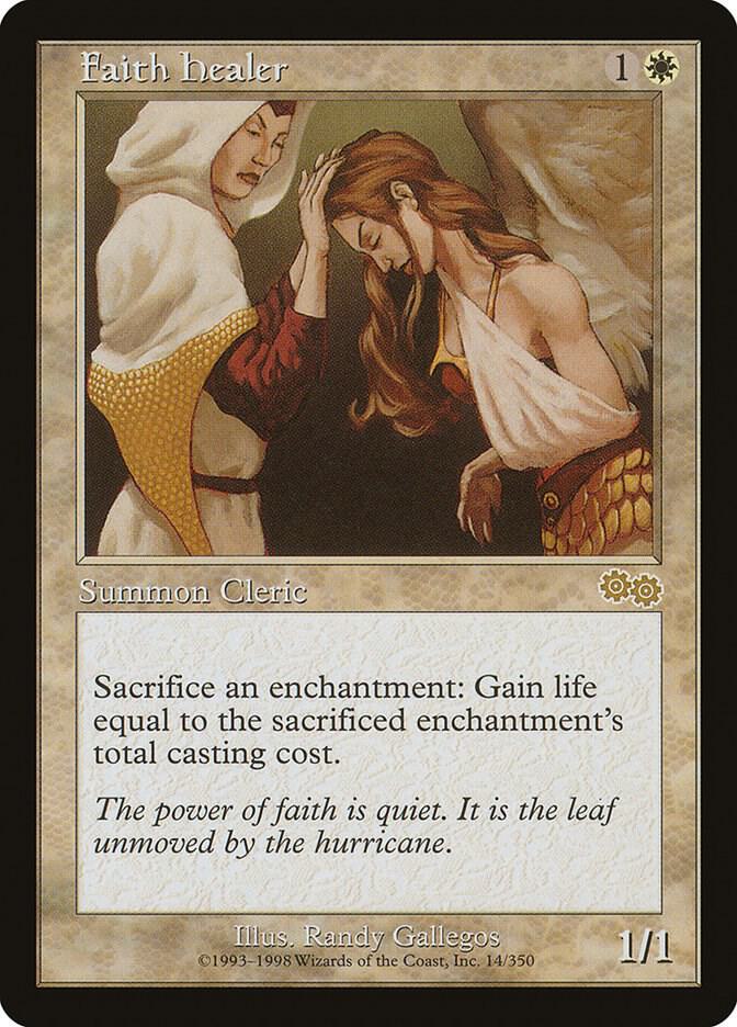 Faith Healer-Urza's Saga-R-Normal
