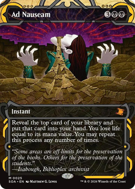 Ad Nauseam-Secrets of Strixhaven: Mystical Archive-M-Normal