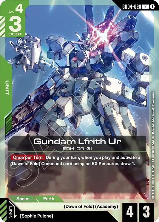 Gundam Lfrith Ur-Phantom Aria-Rare-Holofoil