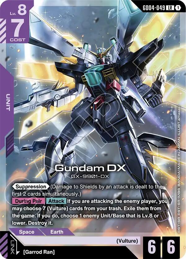 Gundam DX-Phantom Aria-Legend Rare-Holofoil