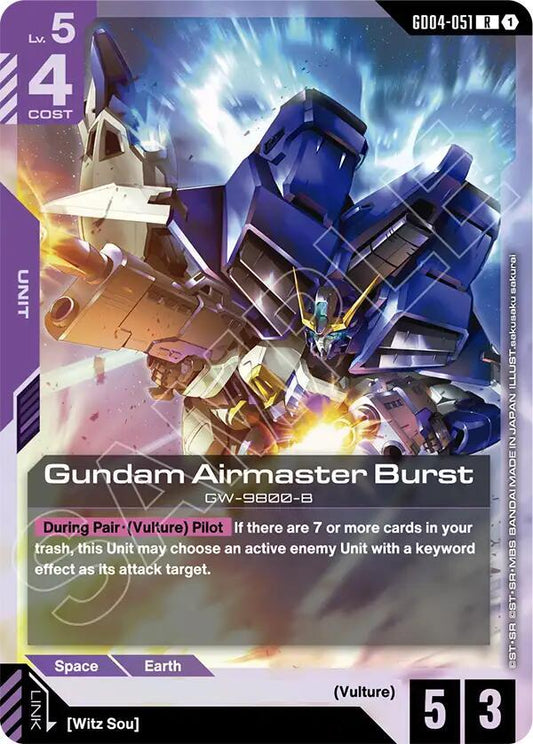 Gundam Airmaster Burst-Phantom Aria-Rare-Holofoil