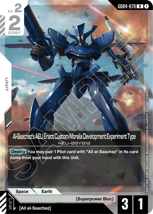 Al-Saachez's AEU Enact Custom Moralia Development Experiment Type-Phantom Aria-Rare-Holofoil