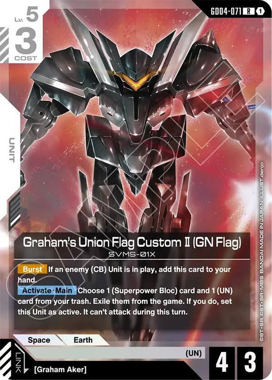Graham's Union Flag Custom II (GN Flag)-Phantom Aria-Rare-Holofoil