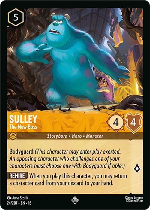 Sulley - The New Boss-Attack of the Vine!-Super Rare-Normal