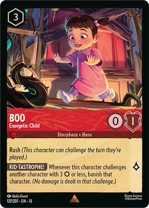 Boo - Energetic Child-Attack of the Vine!-Rare-Normal