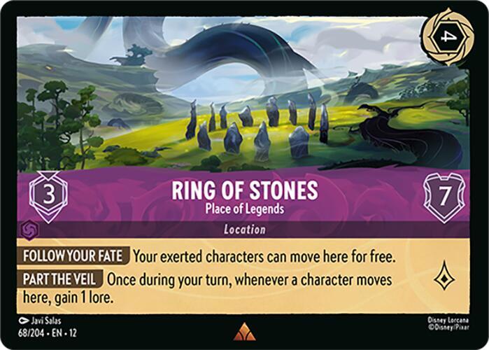 Ring of Stones - Place of Legends-Wilds Unknown-Rare-Normal