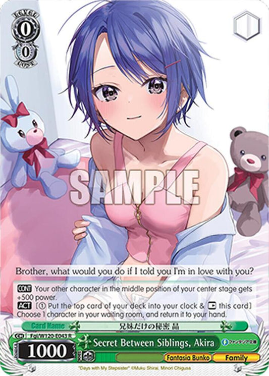 Secret Between Siblings, Akira-Fujimi Fantasia Bunko Vol.2-Rare-Normal