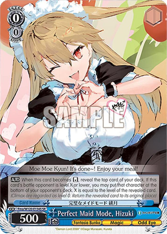 Perfect Maid Mode, Hizuki (SR)-Fujimi Fantasia Bunko Vol.2-Super Rare-Normal