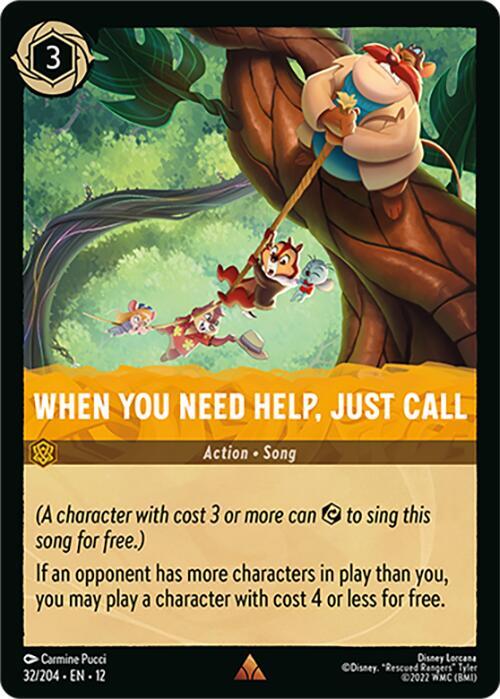 When You Need Help, Just Call-Wilds Unknown-Rare-Normal
