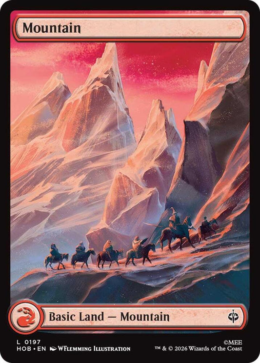 Mountain (0197)-The Hobbit-L-Foil