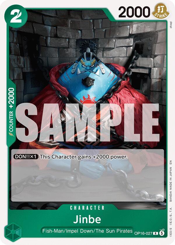 Jinbe (027)-The Time of Battle-R-Foil