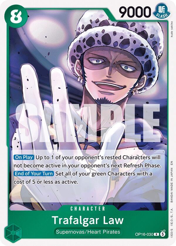 Trafalgar Law (030)-The Time of Battle-R-Foil