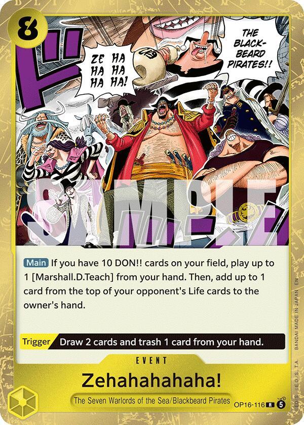 Zehahahahaha!-The Time of Battle-R-Foil