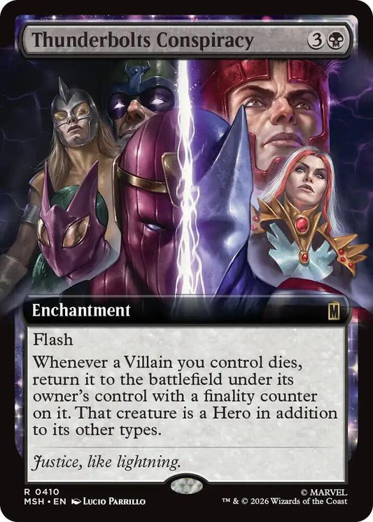 Thunderbolts Conspiracy (Extended Art)-Marvel Super Heroes-R-Foil