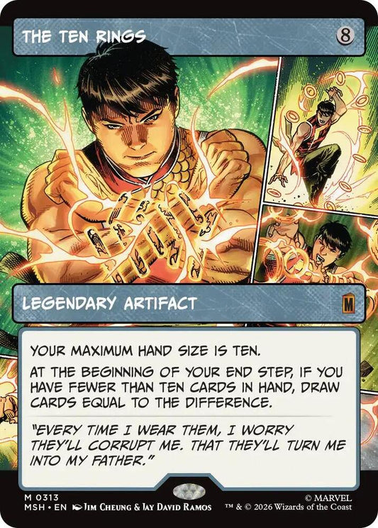 The Ten Rings (Borderless)-Marvel Super Heroes-M-Normal
