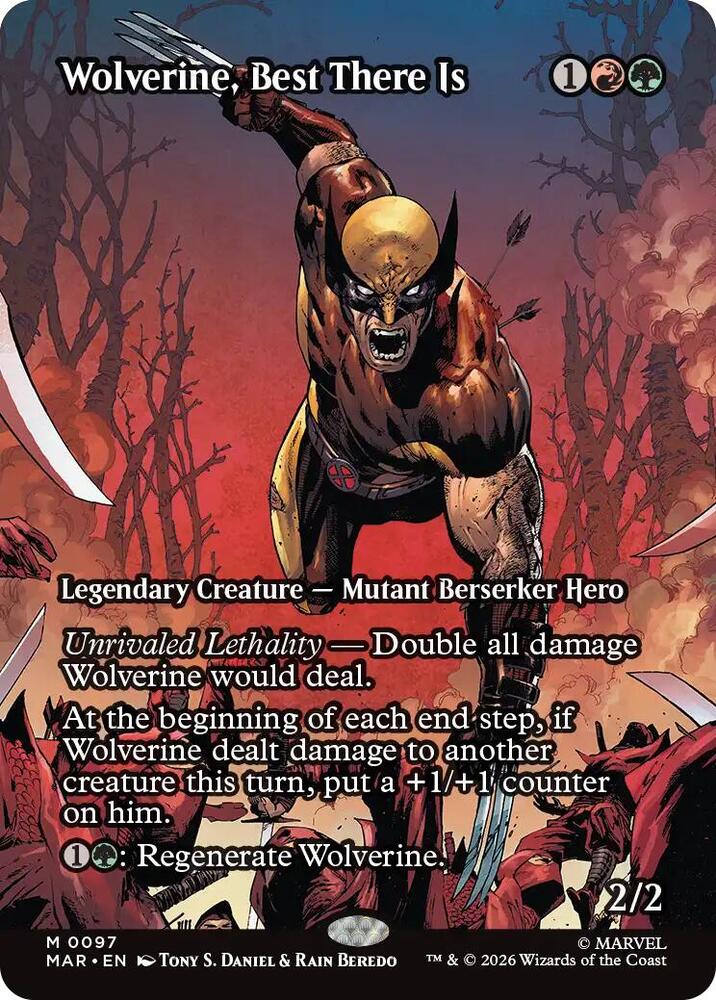 Wolverine, Best There Is (Borderless)-Marvel Universe Eternal-Legal-M-Normal